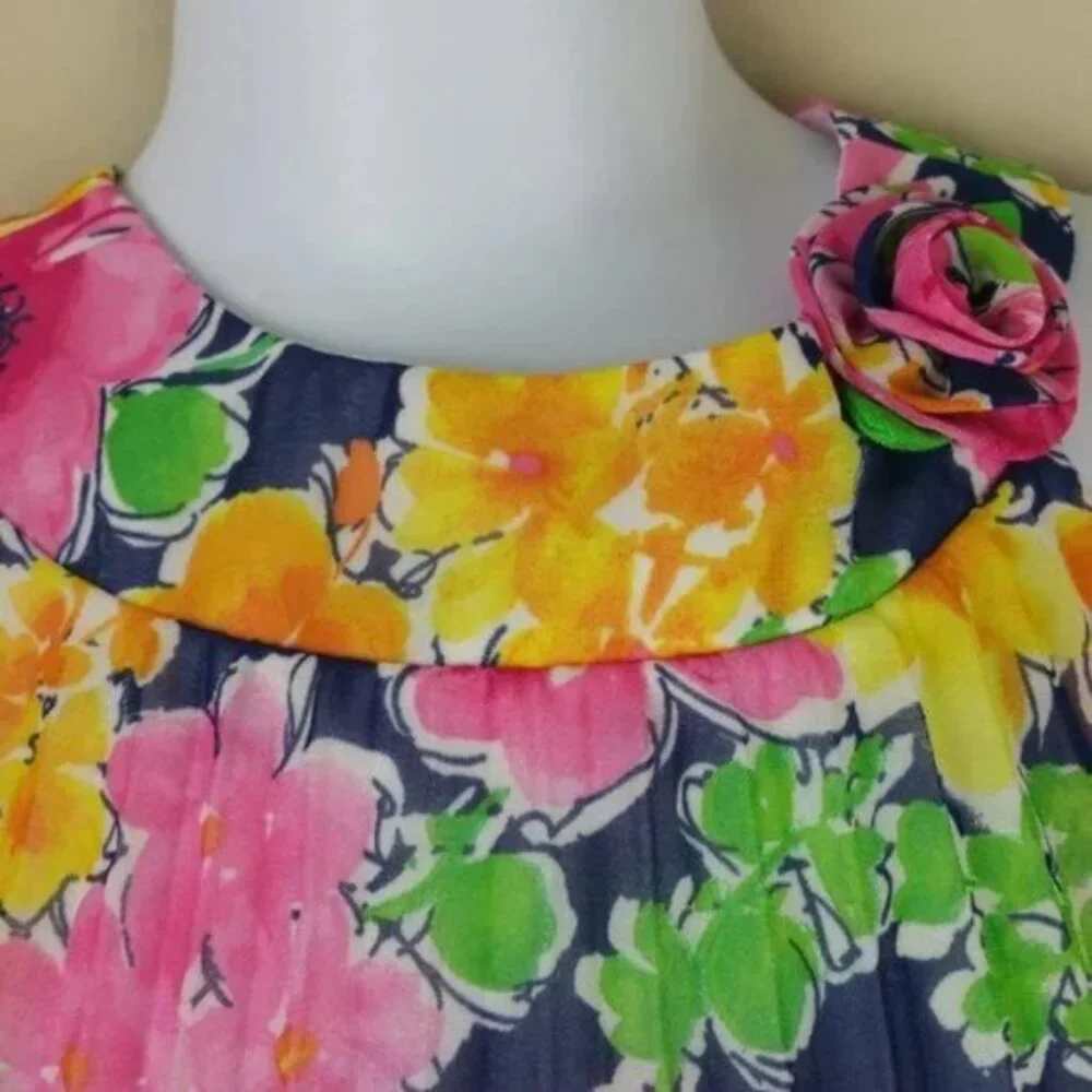 American Princess Girl Floral Dress Size 24M